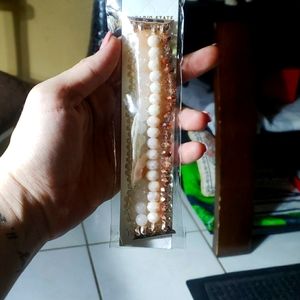 Altar'd State Pink Beaded Apple Watch Band